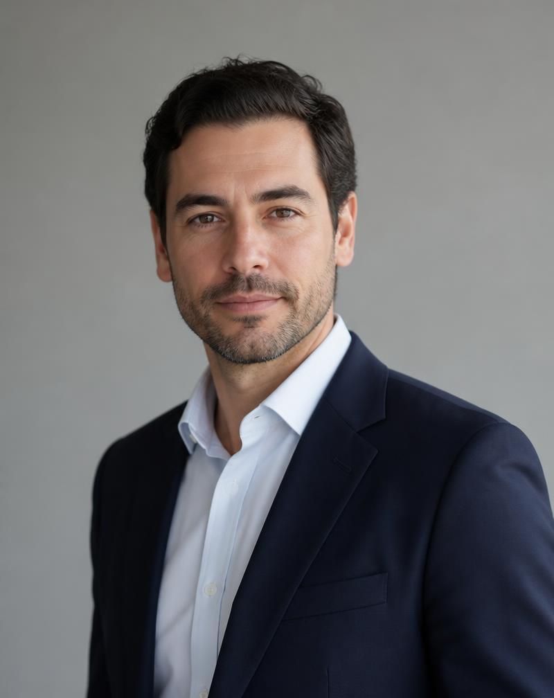 Retrato profissional de Bruno Lacerda
